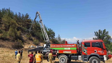 Bolu'da Yangın Kontrol Altına Alındı