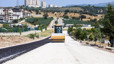 Bursa Mezarlık Yolları Yenileniyor