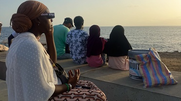 Dakar'da Kısmi Güneş Tutulması İzleniyor