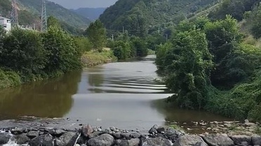 Derenin Aniden Taşması Kamerada