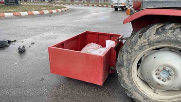 Samsun'da Trafik Kazası: Maddi Hasar