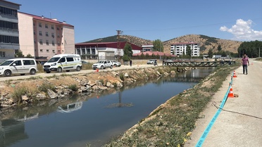 Göksun'da Çaya Düşen Yaşlı Adam Boğuldu