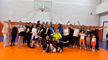 500 Kadın Sporla Buluştu