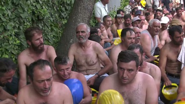 Madenciler Ankara'da Eylemde