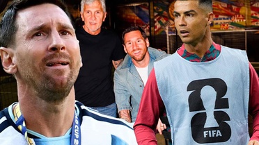 Ronaldo'dan babasını kaybeden Messi'ye başsağlığı
