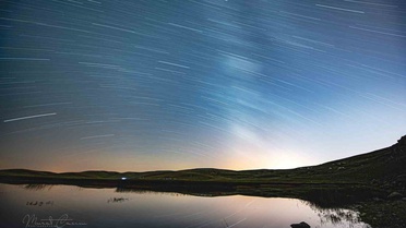 Van'da Perseid Meteor Yağmuru Gözlemi
