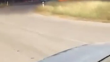 Yalova'da düşen F-16 üstlerinden böyle geçmiş! Yeni görüntüler