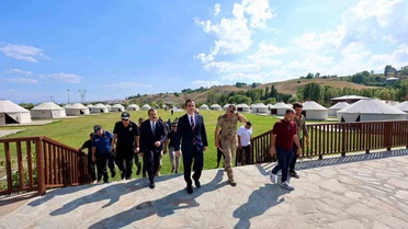 Vali Karakaya'dan Ahlat'ta Zafer Yıldönümü Hazırlık İncelemesi