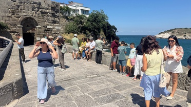 Amasra Plajlarında Yoğunluk