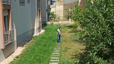 Bayburt'ta Haşereyle Mücadele Devam Ediyor