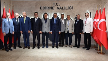 Bakan Yardımcısı Cantimur Edirne'yi Ziyaret Etti