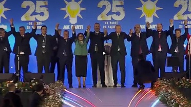 AK Parti 25. kuruluş yıl dönümünü kutluyor, 3 yeni milletvekili katıldı