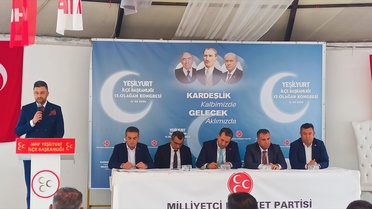 MHP Yeşilyurt'ta Nuri Aydoğan Başkana Seçildi