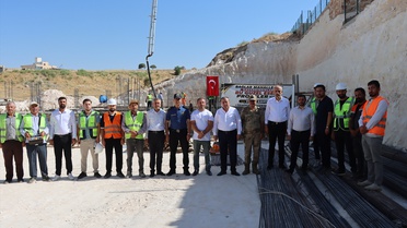 Midyat'ta Yeni Sosyal Tesisin Temeli Atıldı