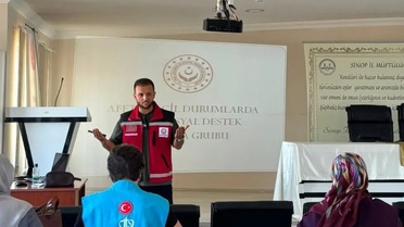 Sinop'ta Psikososyal Destek Eğitimi