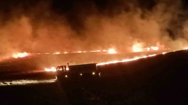 Çorlu'da Tarla Yangını: 200 Dönüm Yandı