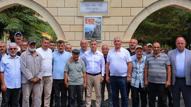 Vali Eldivan Akşar Köyü'nü Ziyaret Etti
