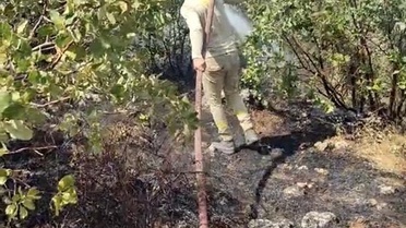 Eruh'ta Yangın Söndüren Ekip Düğünde Halay Çekti