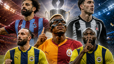 Yapay zeka Süper Lig'in gol kralını şimdiden açıkladı! Osimhen, Vlahovic, Lukaku, Onuachu...