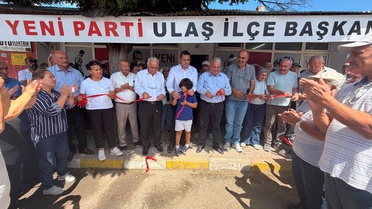 Yeni Parti Ulaş İlçe Binası Açıldı