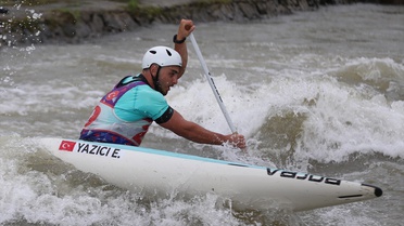 Rize'de Akarsu Slalom Şampiyonası Yapıldı
