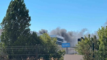 Akyurt'ta market deposunda yangın: 4 kişi dumandan etkilendi