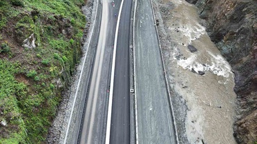 Karadeniz Sahil Yolu'nda Çalışmalar Tamamlanıyor