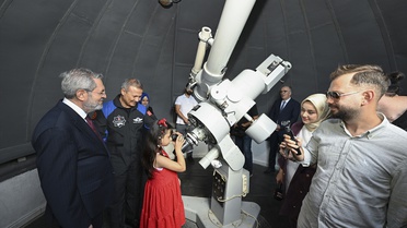 Küçük Astronot Adayı Fatma Zehra'nın Hayali Gerçekleşti