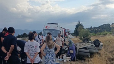 Yeşilova'da Kaza: 4 Yaralı