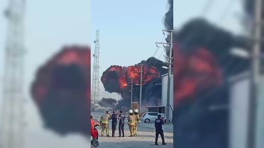 Salihli'de oksijen tesisinde patlama: 2 işçi hayatını kaybetti