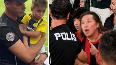 Gençlerbirliği-Fenerbahçe maçında küçük çocuğun formasını çıkarttıran taraftar hakkında gözaltı kararı