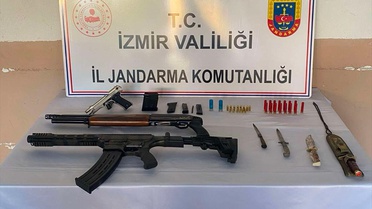 Ödemiş'te Ruhsatsız Silah Ele Geçirildi