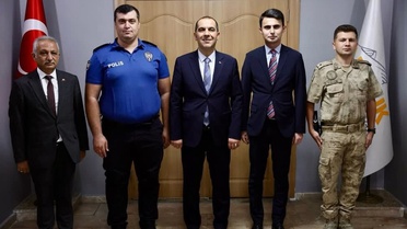 Vali Taşolar, Aralık'ı Ziyaret Etti