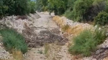 Kocaözü’ne sel böyle geldi