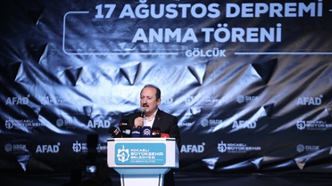 Marmara Depremi'nde Kaybedilenler Anıldı