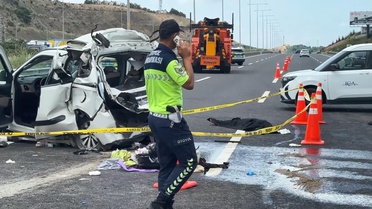 Yürekler yandı! Kuzey Marmara Otoyolu'ndaki feci kazada ölen 3 kişi kardeşmiş