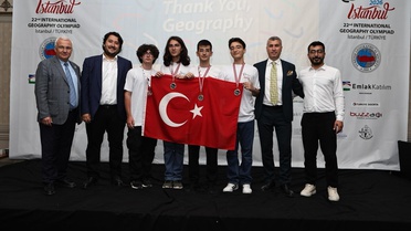 İstanbul'da Coğrafya Olimpiyatı Sonuçlandı