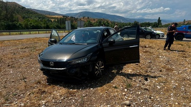 Sivas'ta Trafik Kazası: Sürücü Yaralandı