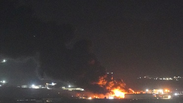 Süleymaniye'de Petrol Tesisinde Yangın