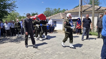 Kore Gazisi Yılmaz Son Yolculuğuna Uğurlandı