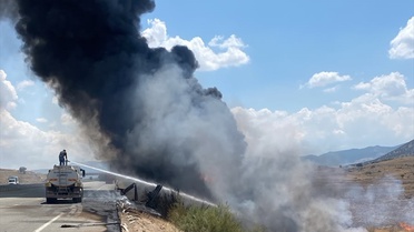 Nevşehir'de Tır Yangını: Sürücü Hayatını Kaybetti