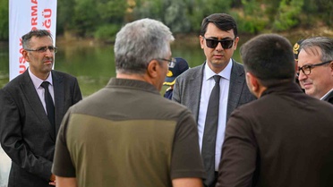 Uşak'ta Su Kaynaklarına Balık Salındı