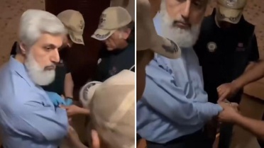 Alparslan Kuytul’a kelepçe takıldığı an! Yüz ifadesi de sözleri de bomba
