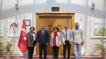 Rektör Adıgüzel'den Gümüşsoy'a Ziyaret