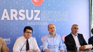 Arsuz’da muhtarlar buluşmasında mahallelerin sorunları değerlendirildi