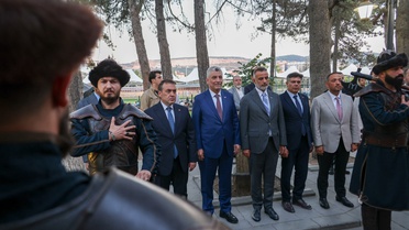 Bakan Bolat'tan Ertuğrul Gazi Türbesi Ziyareti