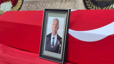 Didimli Kıbrıs Gazisi askeri törenle son yolculuğuna uğurlandı