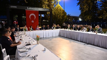 Edirne'de komutanlara veda yemeği