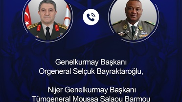 Türk ve Nijer Genelkurmay Başkanları Görüştü