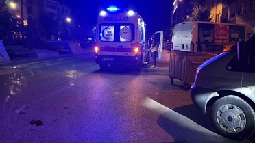 Alkol Etkisiyle Scooter'dan Düşen Kadın Hastaneye Kaldırıldı